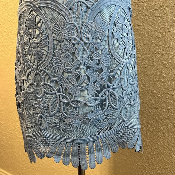 Lovers + Friends x Revolve Caspian Shift Dress Crystal Blue Size XS - Picture 6 of 7
